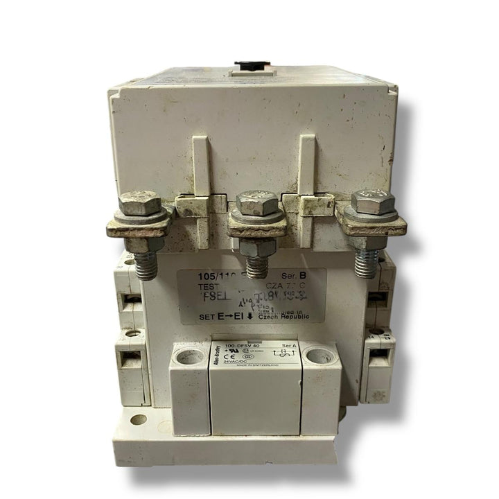 Allen Bradley 100-d110 contactor industrial trifásico Con Detalle