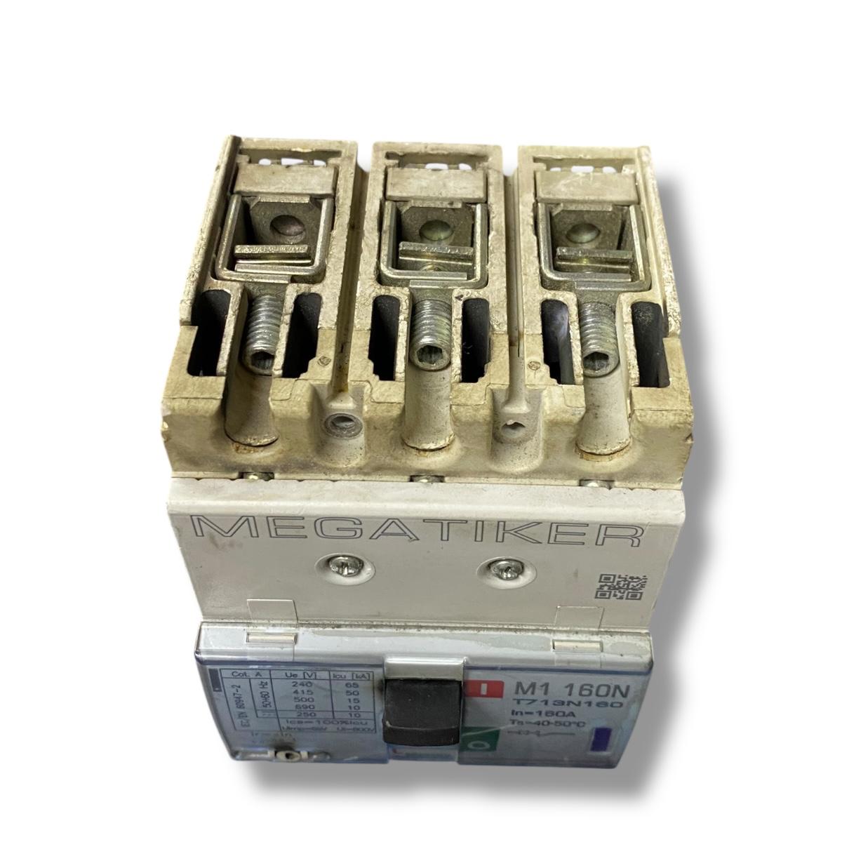 Megatiker M1 160n T713n160 interruptor termomagnético