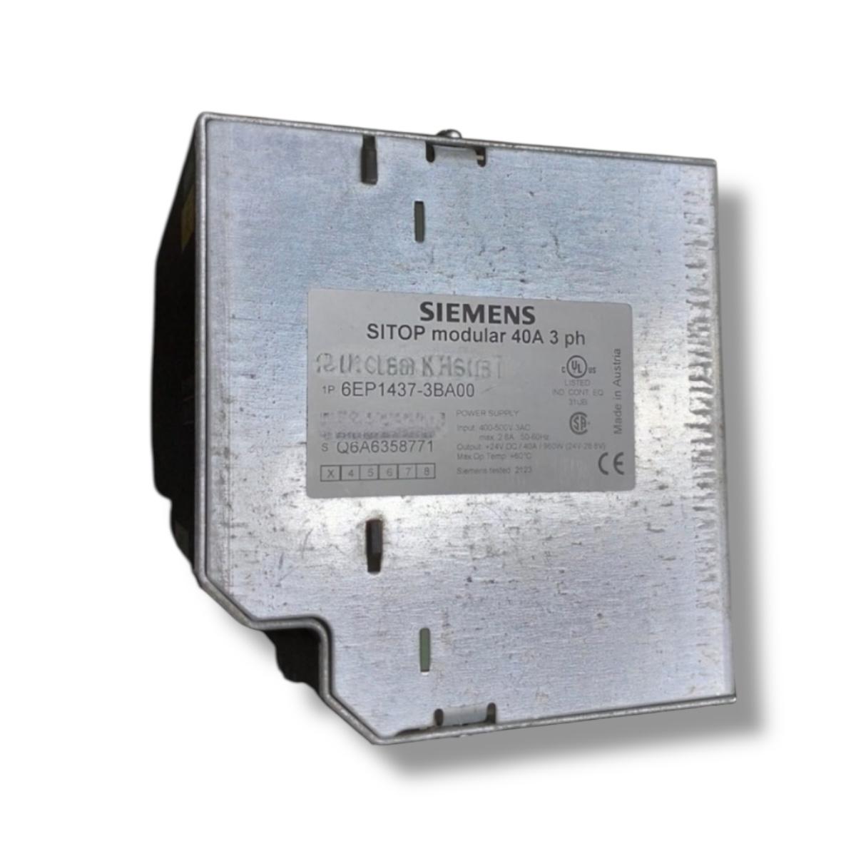 Siemens 6ep1437-3ba00 fuente de alimentación