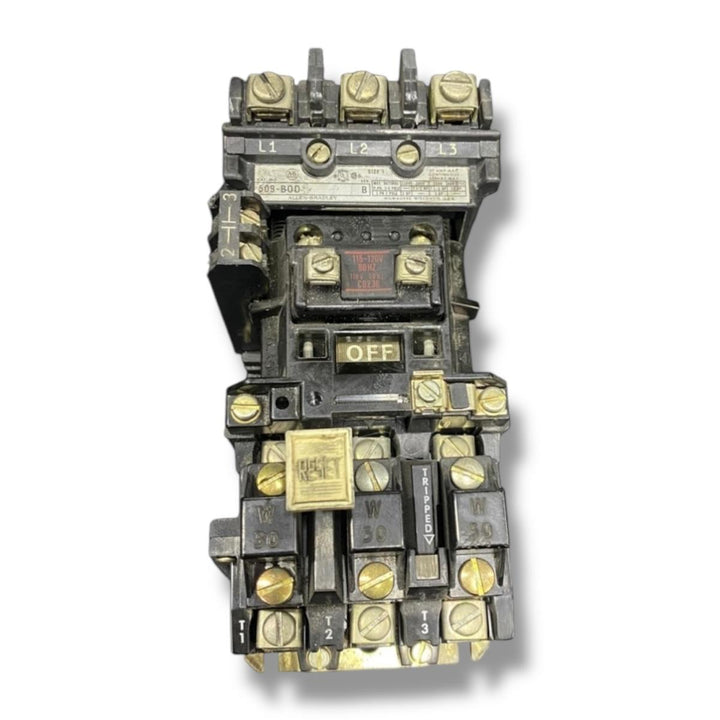 Allen Bradley 509-b0d arrancador directo