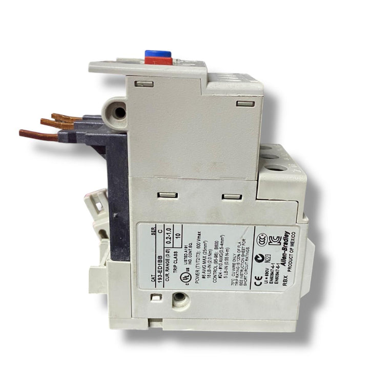 Allen Bradley 193-ed1bb relé electrónico de sobrecarga