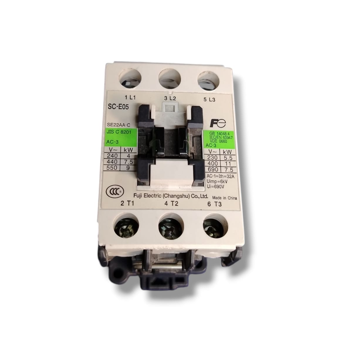 FUJI ELECTRIC SC-E05 CONTACTOR
