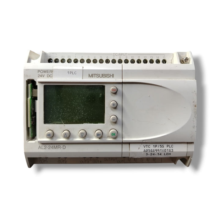 MITSUBISHI AL2-24MR-D UNIDAD DE PLC PROGRAMABLE