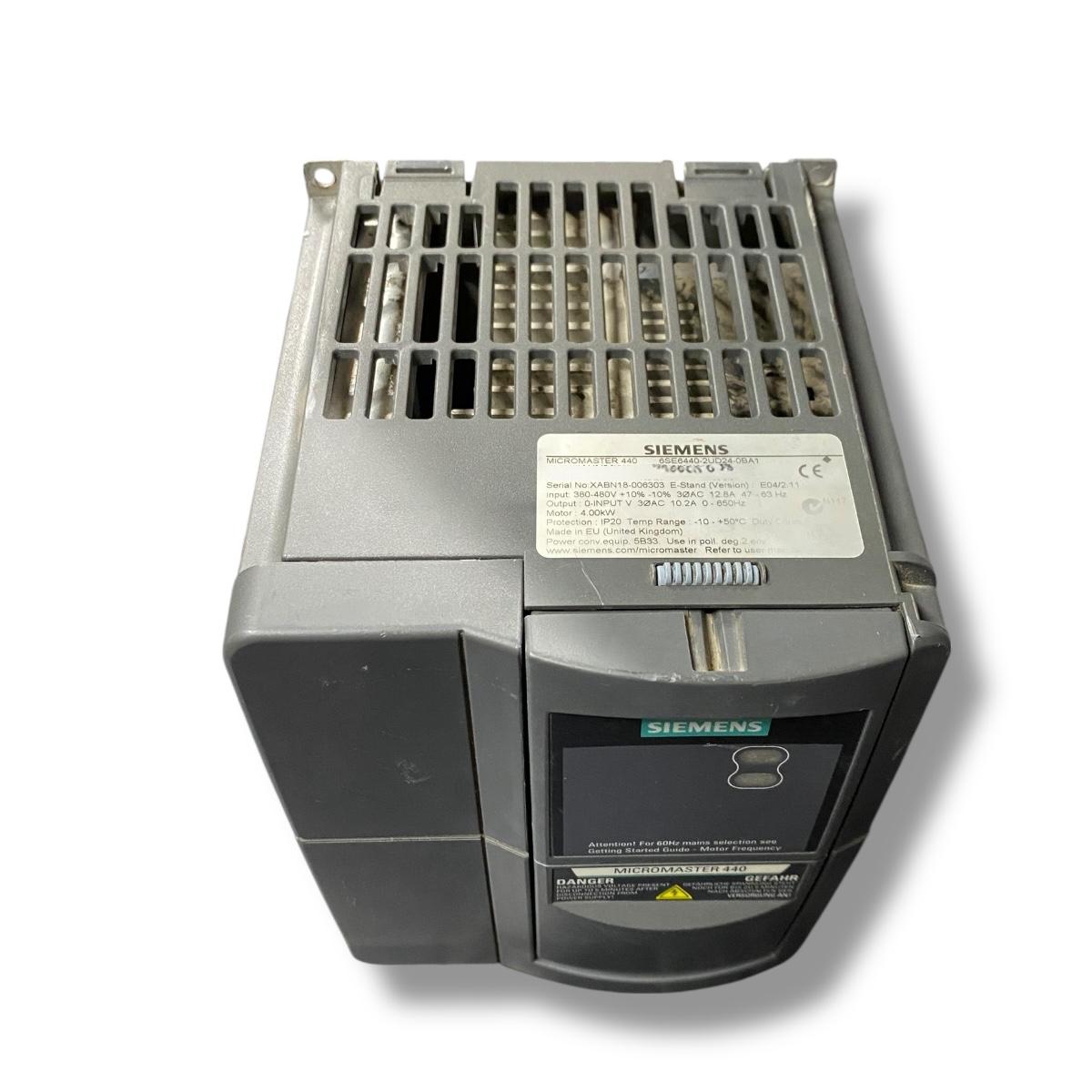 Siemens 6se6440-2ud24-0ba1 variador de frecuencia