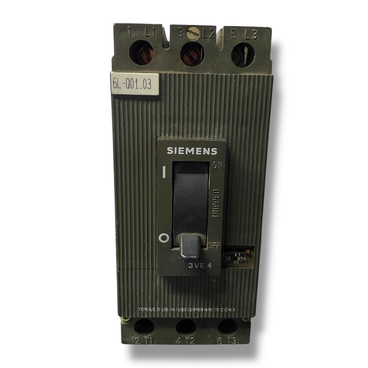 Siemens 3ve4200-0cq00 interruptor de caja moldeada