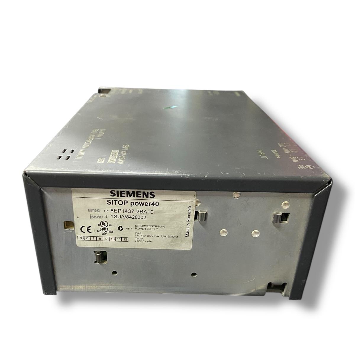 Siemens 6ep1-437-2ba10 fuente de alimentación industrial