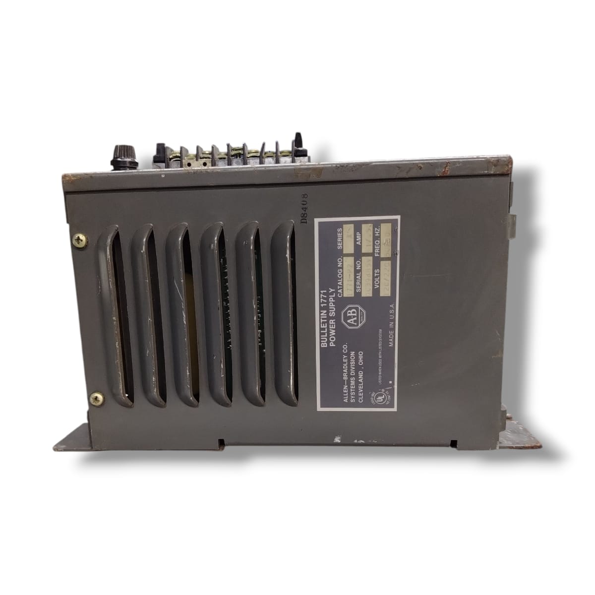 ALLEN BRADLEY 1771-P2 FUENTE DE ALIMENTACION AUXILIAR