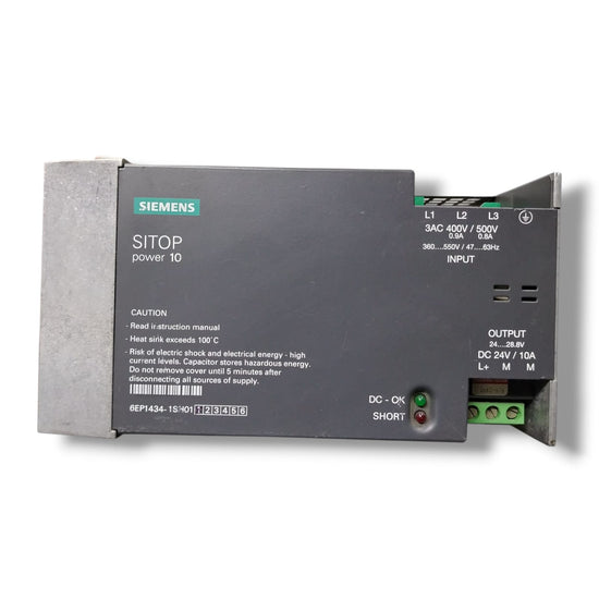 SIEMENS 6EP1434-1SH01  FUENTE DE ALIMENTACION