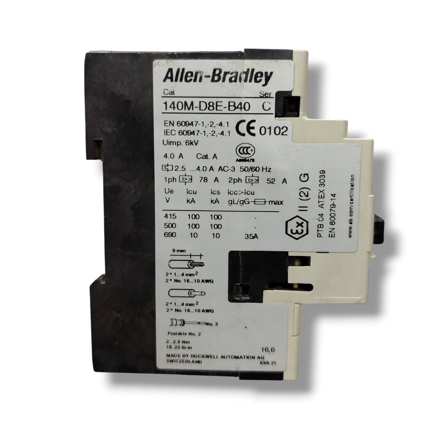 ALLEN BRADLEY 140M-D8E-B40