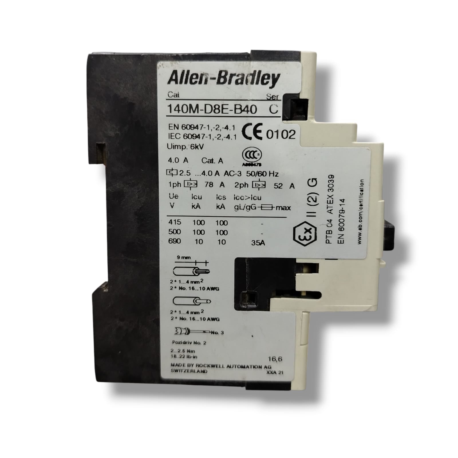 ALLEN BRADLEY 140M-D8E-B40