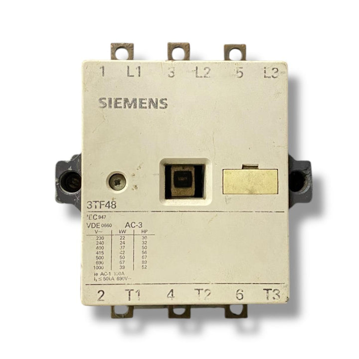 Siemens 3tf48 contactor de potencia