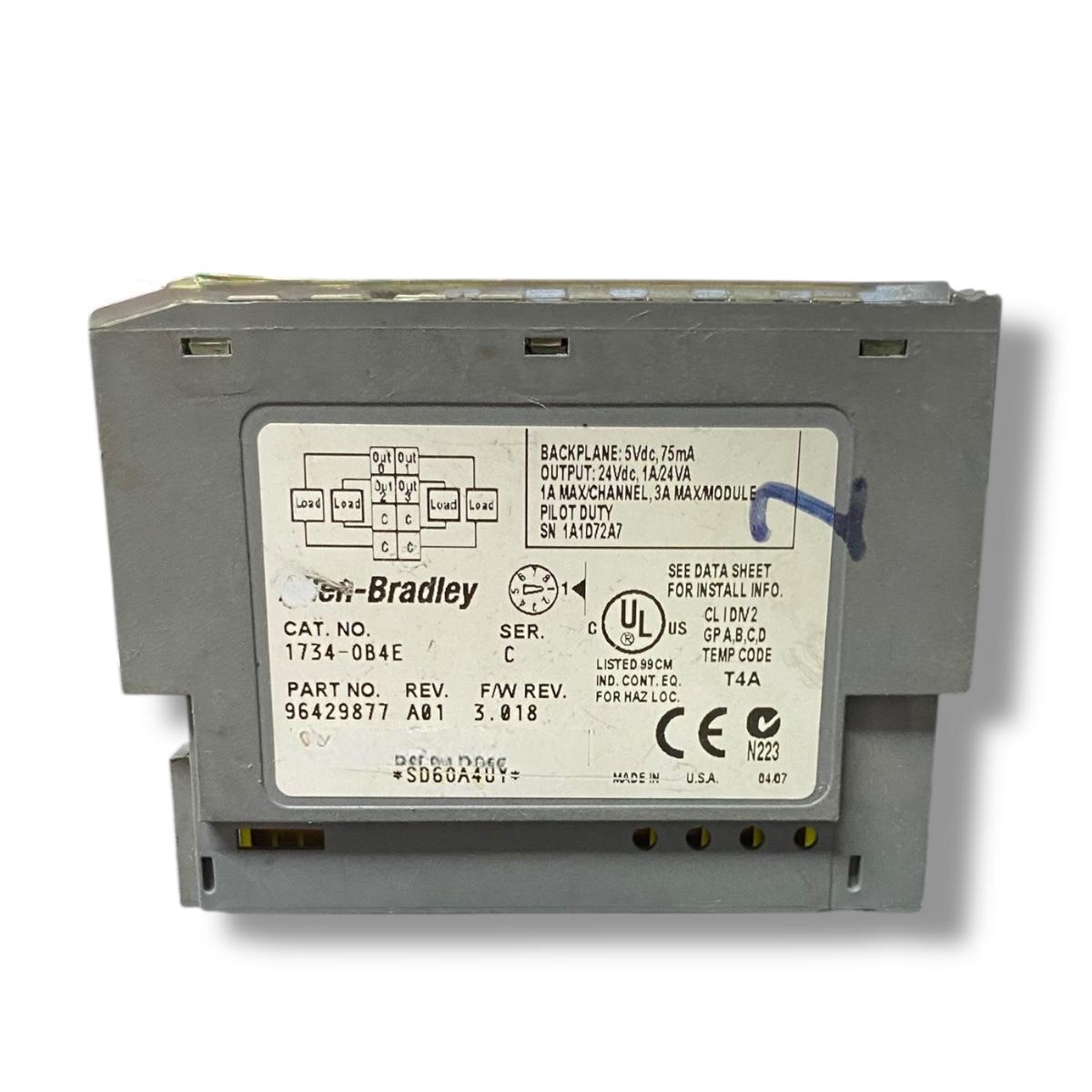 Allen Bradley 1734-0b4e módulo de salidas digitales