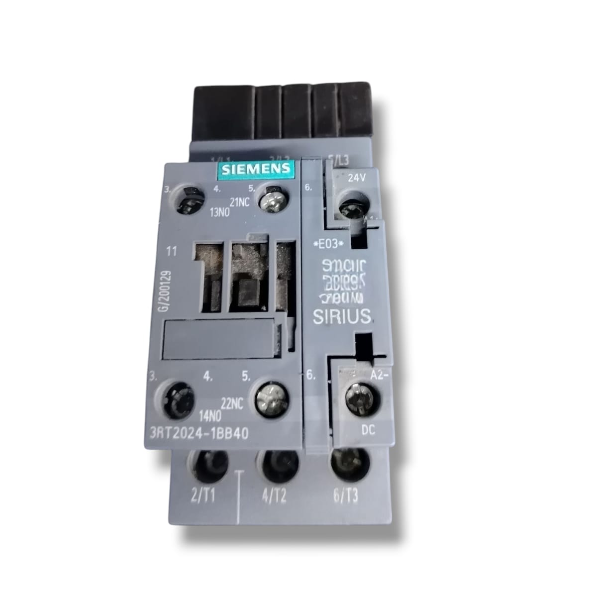 SIEMENS 3RT2024-1BB40 CONTACTOR