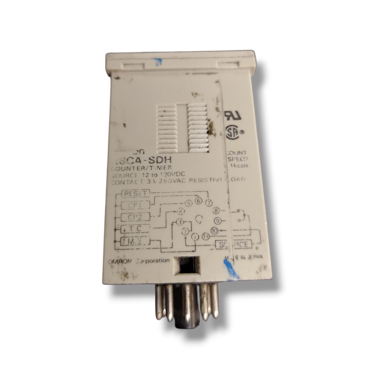 OMRON H8CA-SDH CONTADOR/TEMPORIZADOR  (CON DETALLE)