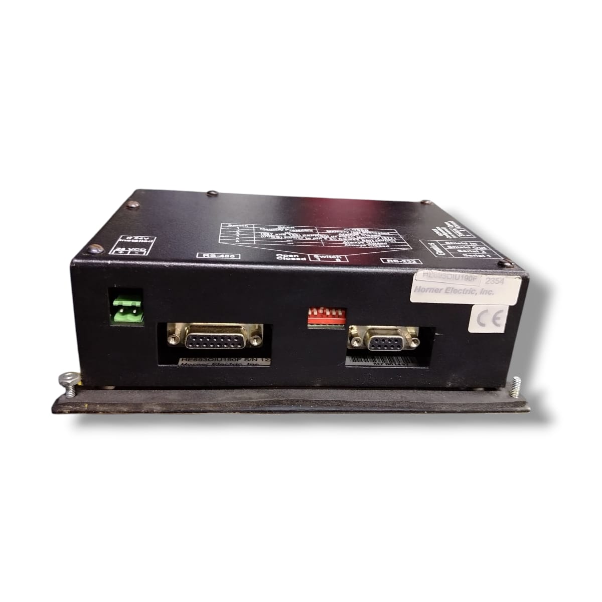 HOMER ELECTRIC HE693DIU190F OPERADOR