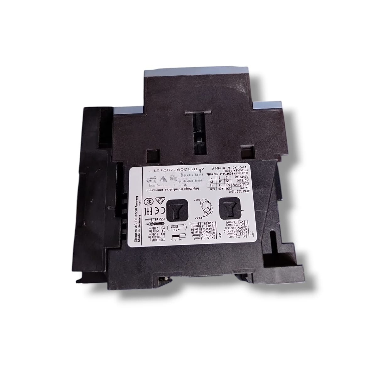 SIEMENS 3RT2026-1BB40 CONTACTOR