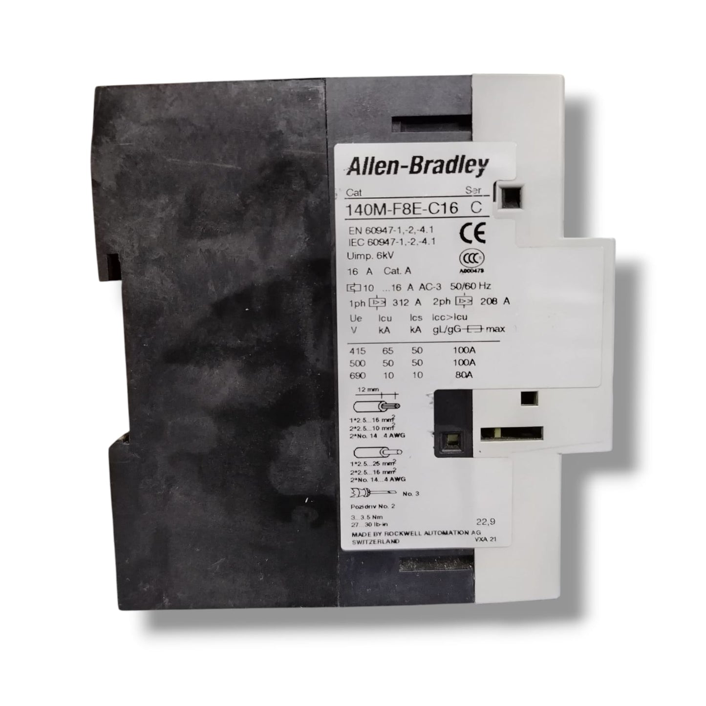 ALLEN BRADLEY 140E-F8E-C16 SER C