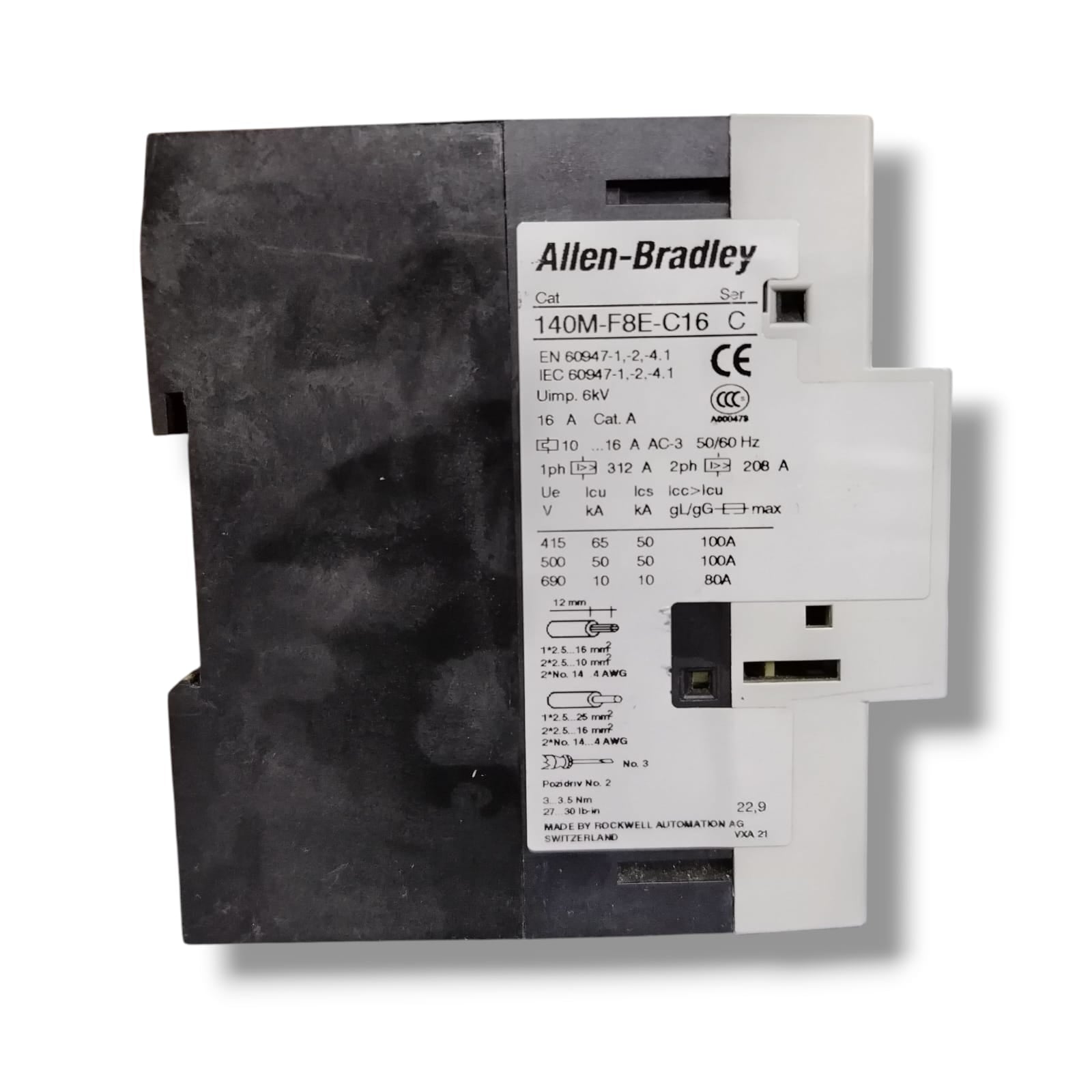 ALLEN BRADLEY 140E-F8E-C16 SER C