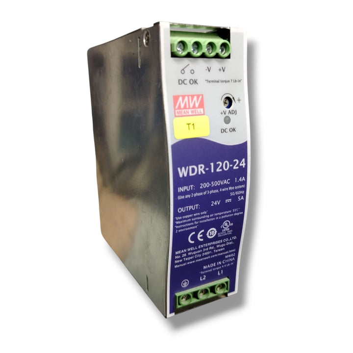 MEAN WELL WDR-120-24 FUENTE DE ALIMENTACION