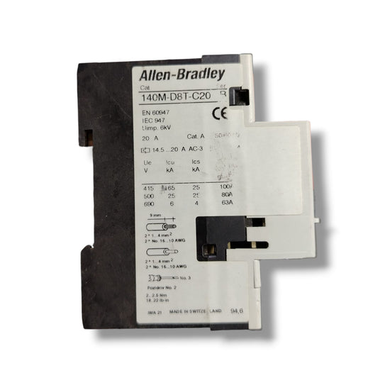 ALLEN BRADLEY 140M-D8T-C20 SER B