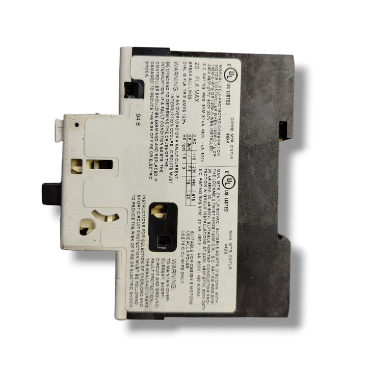 ALLEN BRADLEY 140M-D8T-C20 SER B