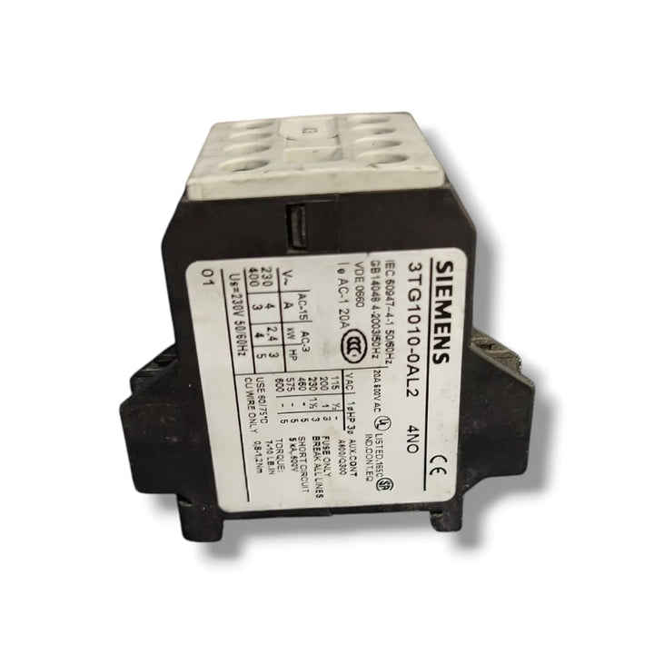 SIEMENS 3TG1010-0AL2 RELEVADOR