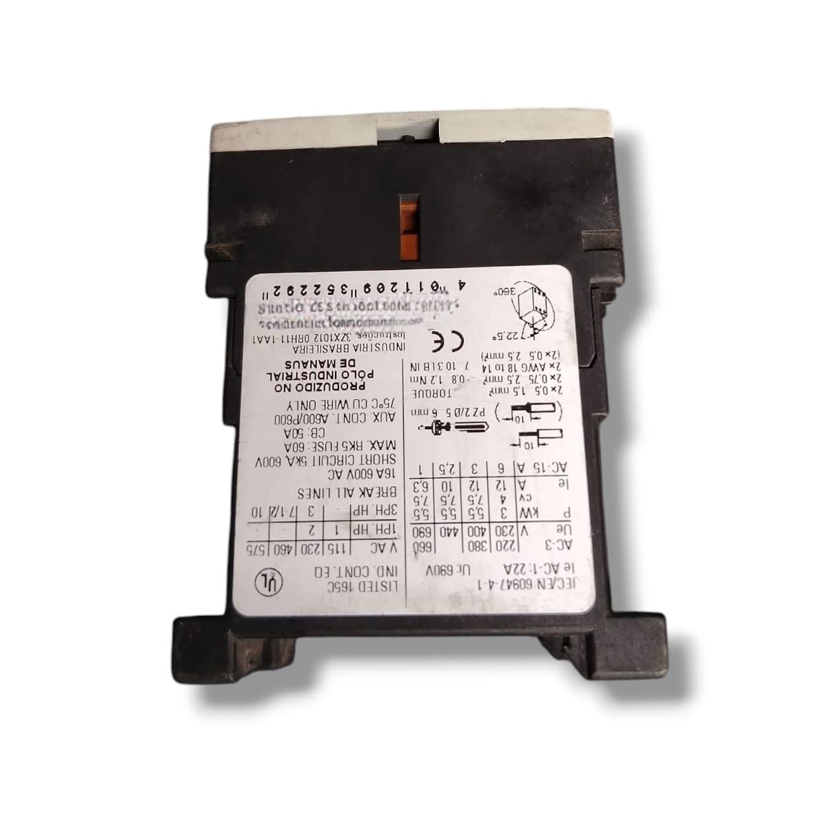SIEMENS 3RT1017-1AN21 CONECTOR