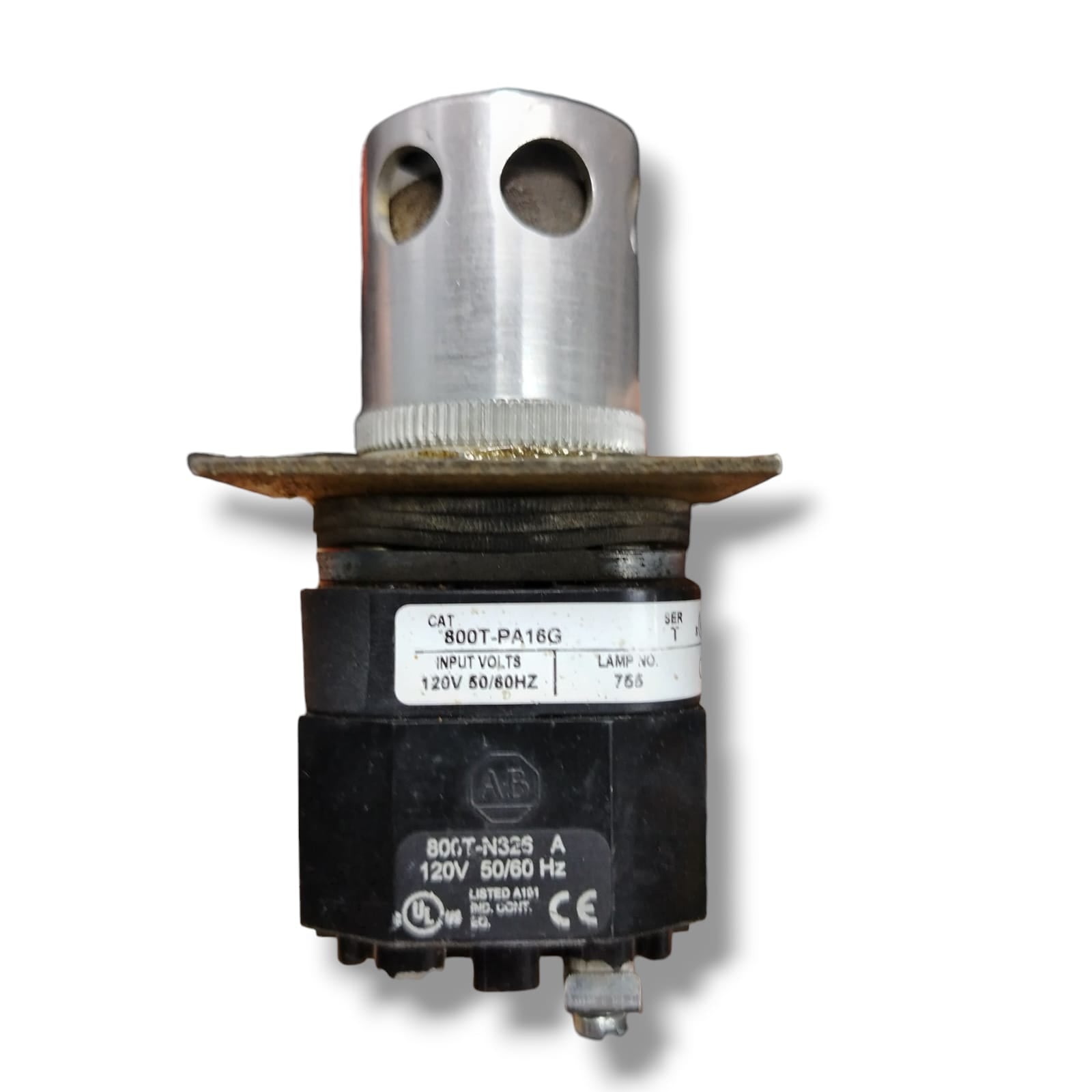 ALLEN BRADLEY 800T-PA16G BOTON PULSADOR