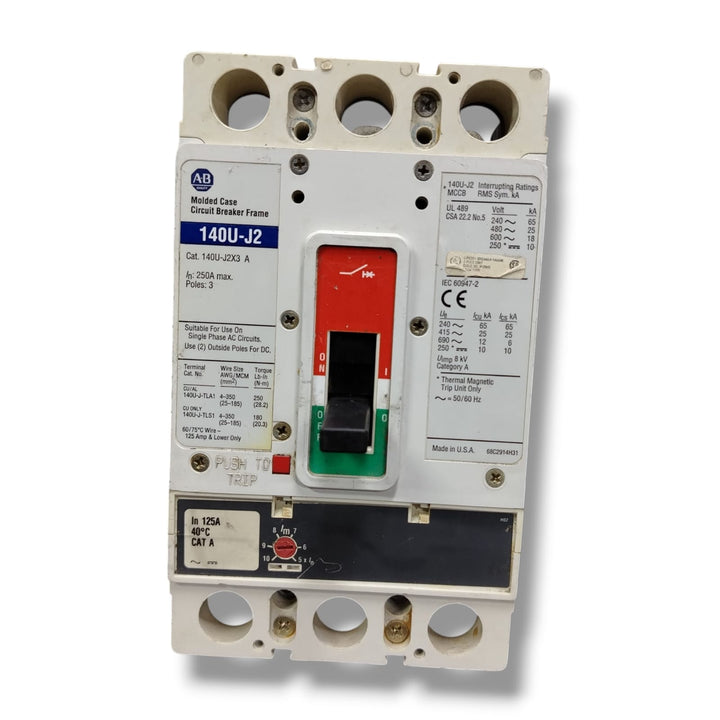 ALLEN BRADLEY 140U-J2X3 A DISYUNTOR