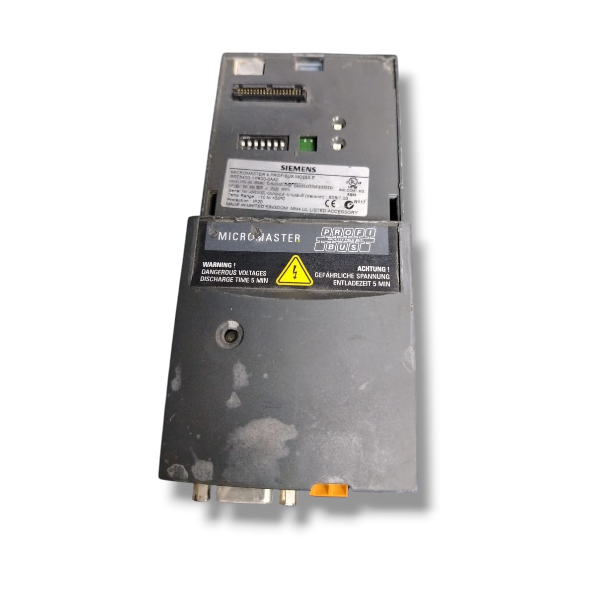 SIEMENS 6SE6400-1PB00-0AA0 MODULO