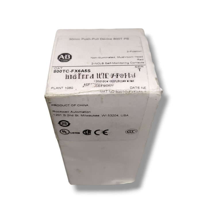 ALLEN BRADLEY 800TC-FX6A5S