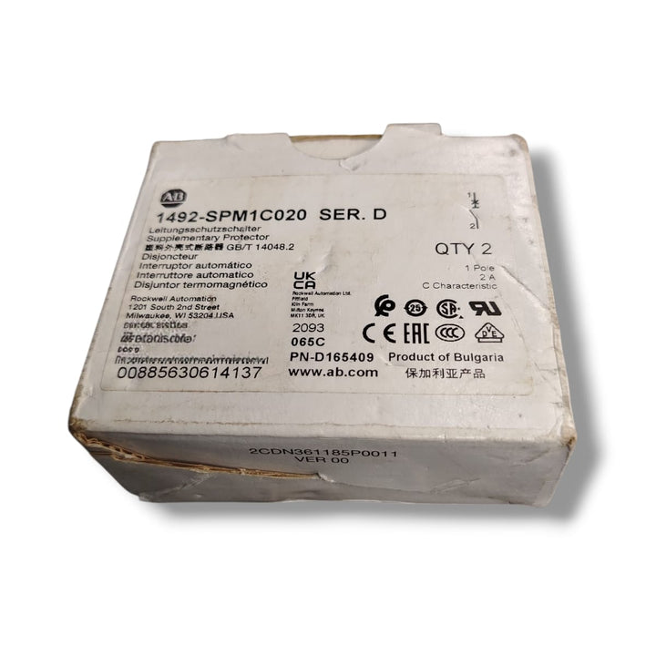 ALLEN BRADLEY 1492-SPM1C020 INTERRUPTOR AUTOMATICO