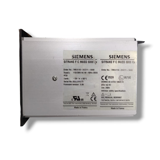SIEMENS 7ME4110-2CC11-1AA0 SITRANS F C MASS