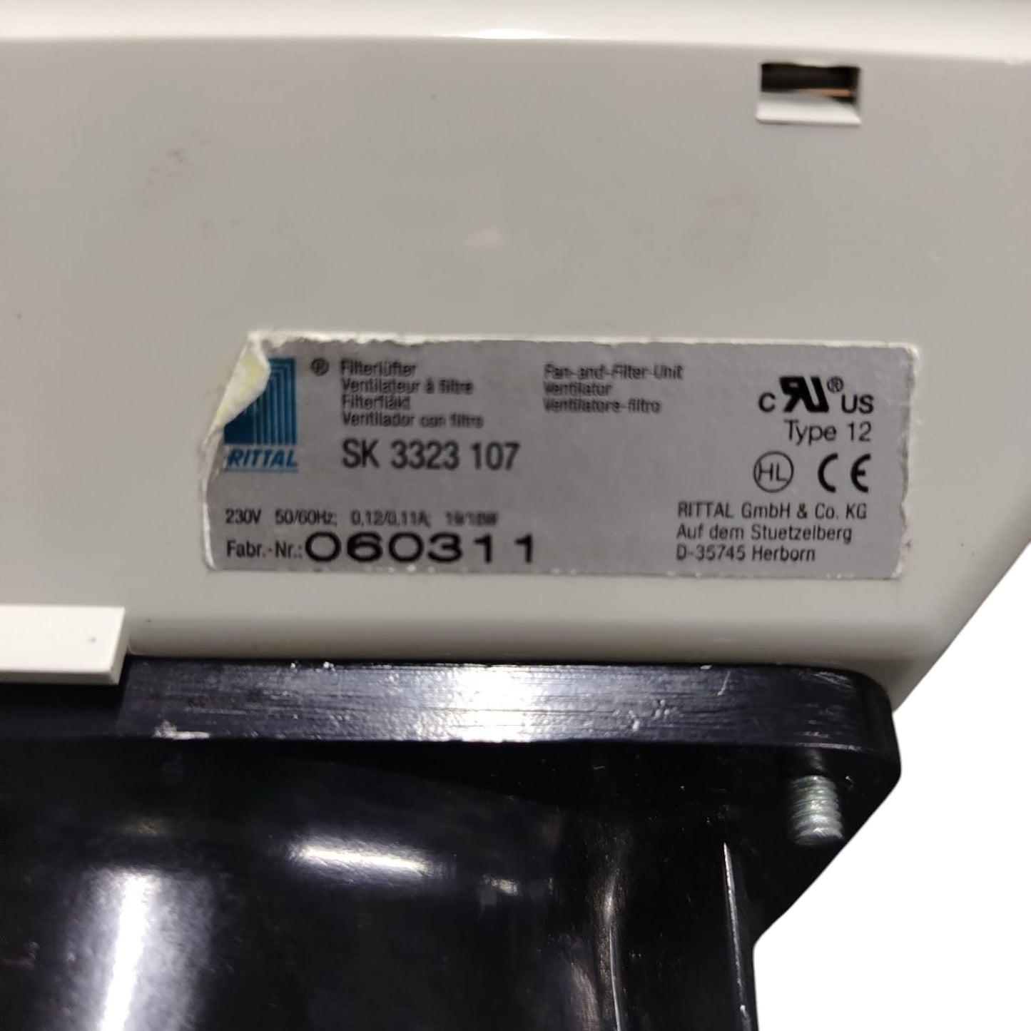 RITTAL SK 3323 107 VENTILADOR CON FILTRO