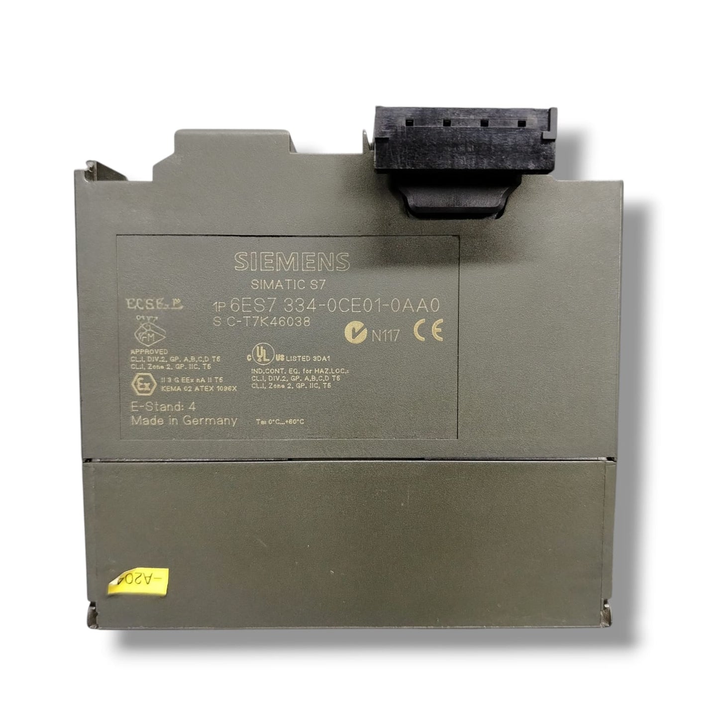 SIEMENS 6ES7 334-0CE01-0AA0 MODULO CON DETALLE