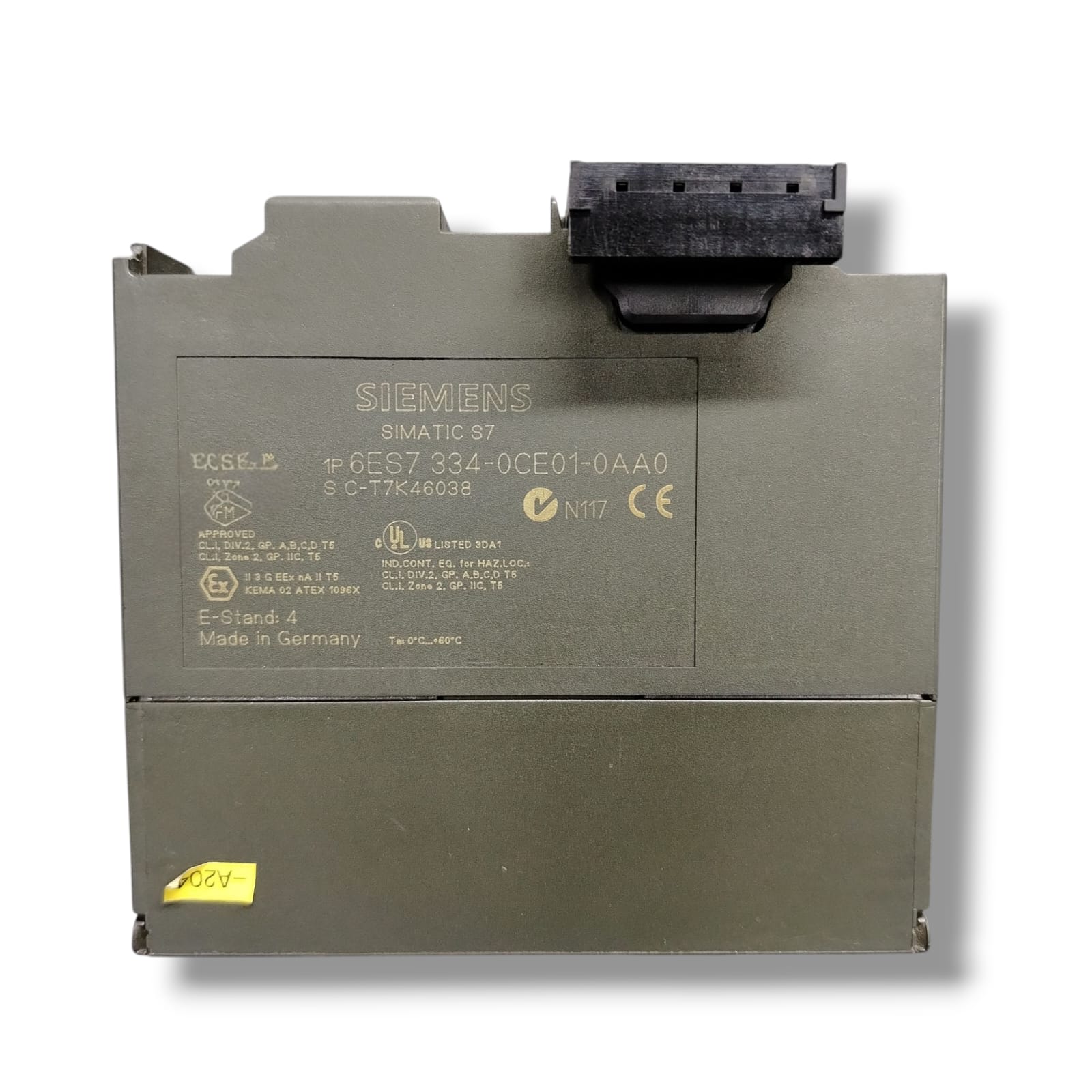 SIEMENS 6ES7 334-0CE01-0AA0 MODULO CON DETALLE