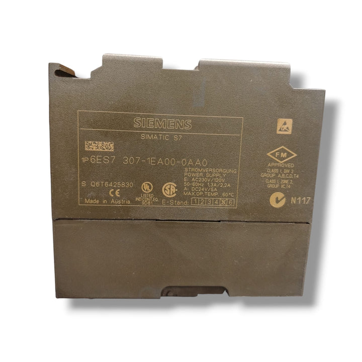 SIEMENS 6ES7 307-1EA00-0AA0 FUENTE DE PODER