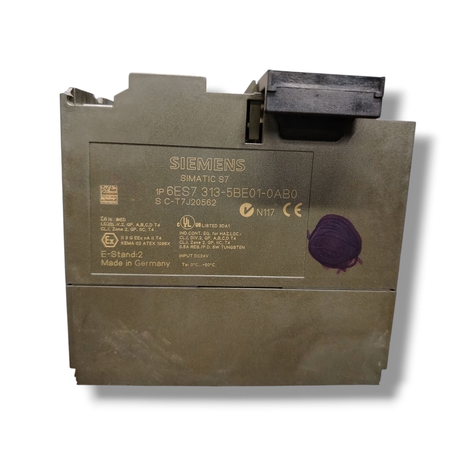 SIEMENS 6ES7 313-5BE01-0AB0 CPU COMPACTA