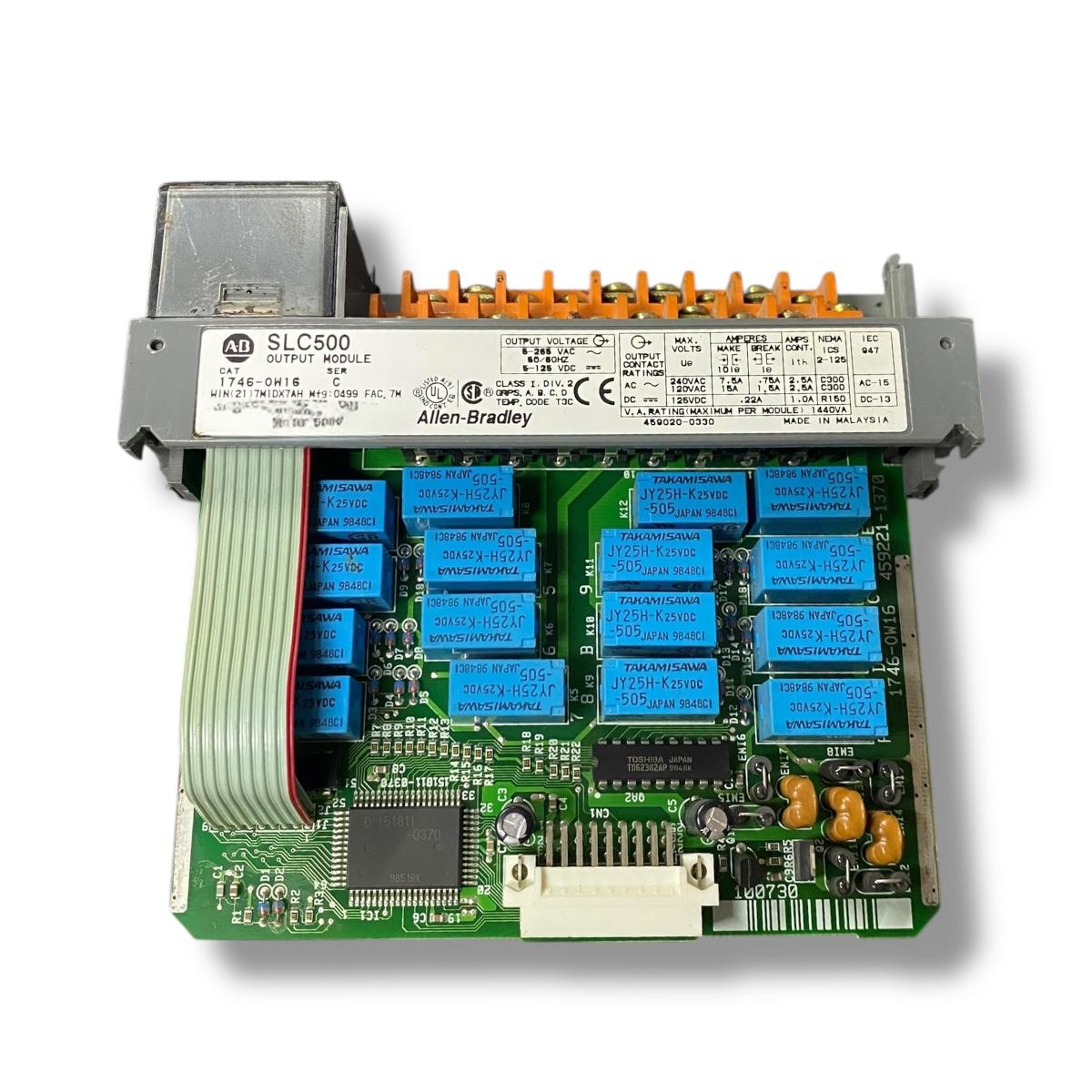 Allen Bradley 1746-0w16 módulo de salida digital