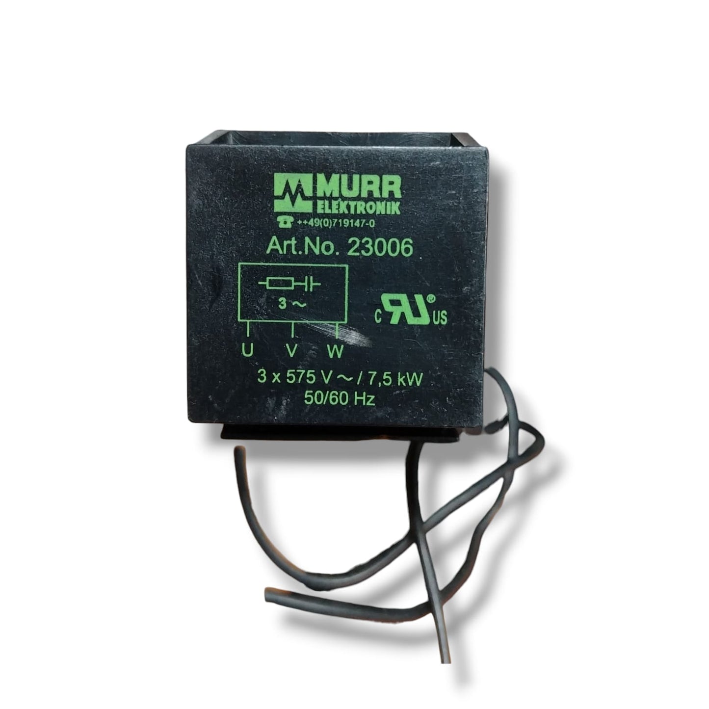 MURR ELECTRONIK 23006 SUPPRESSOR PARA MOTOR CON DETALLE
