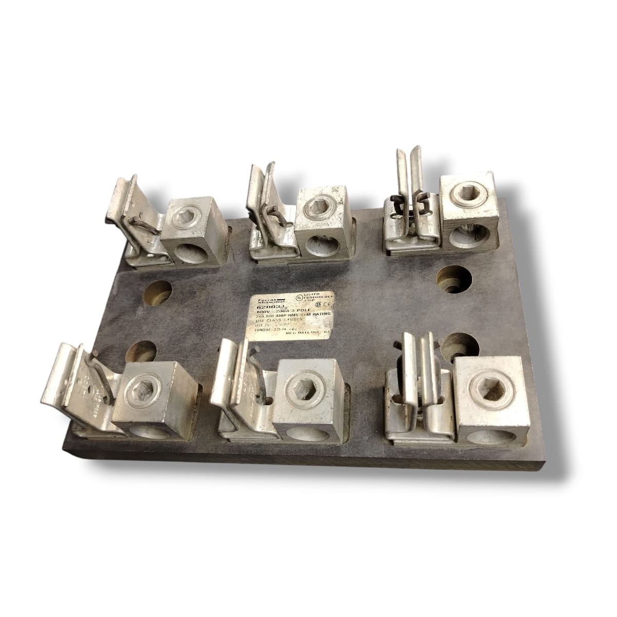 SHAWMUT 62003J BLOQUE DE FUSIBLES – Wolf Automation MX