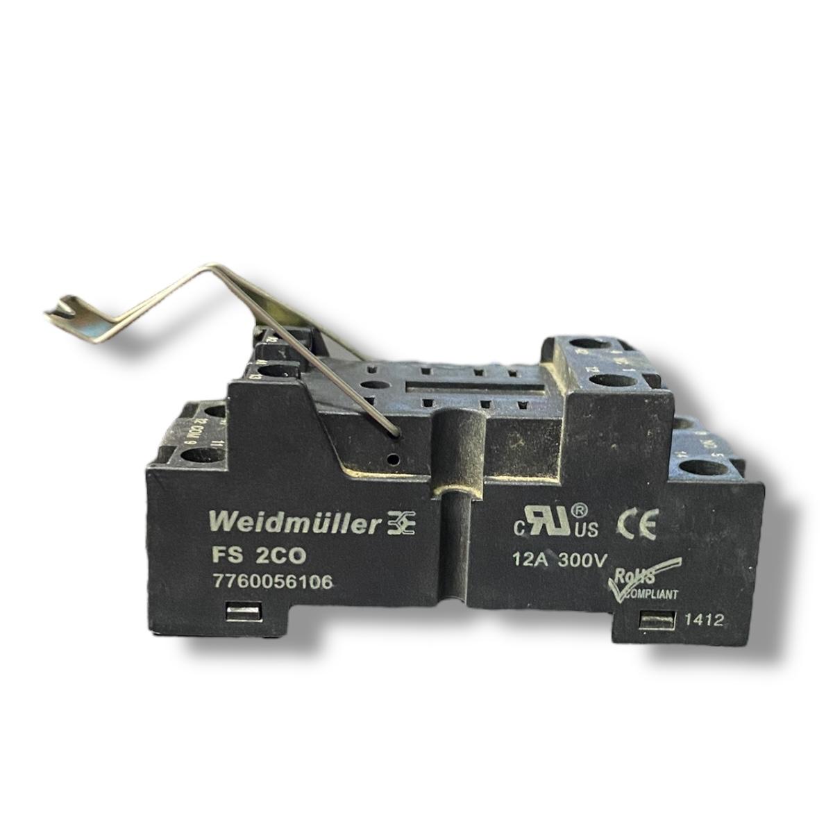 Weidmuller Fs 2co 7760056106 base para relé