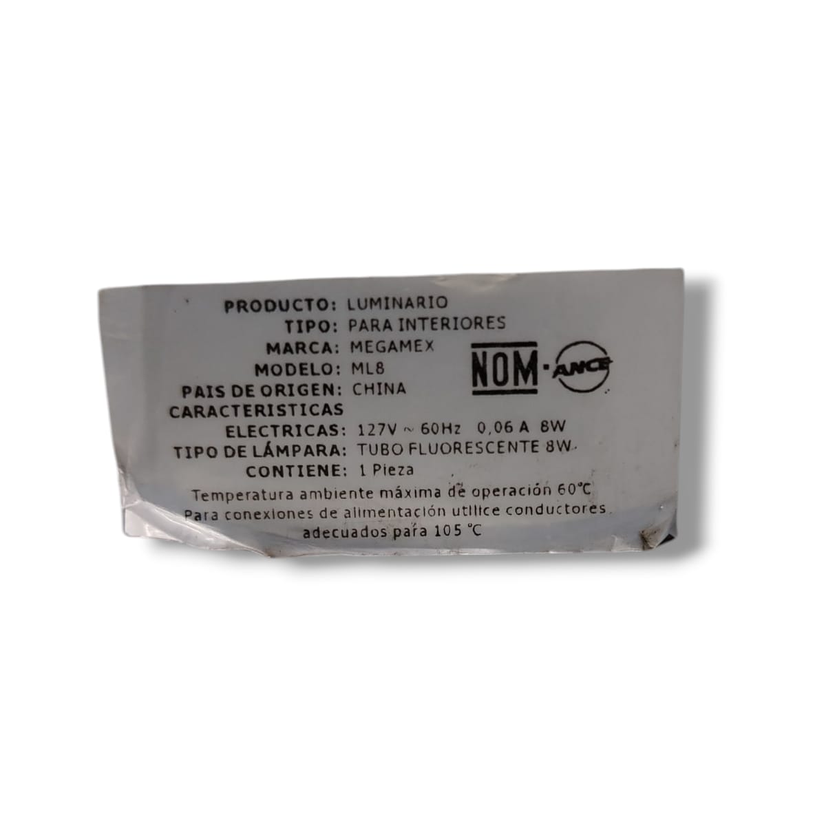 MEGAMEX  ML8 LAMPARA LED