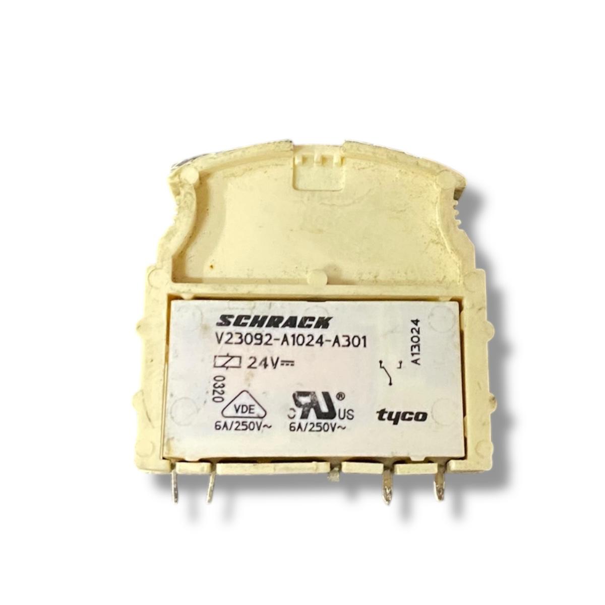 Schrack V23092-a1024-a301 relé electromecánico