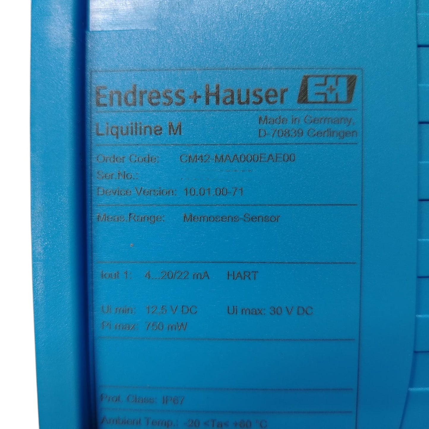 ENDRESS+HAUSER CM42-MAA000EAE00 TRANSMISOR