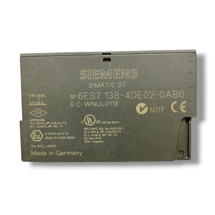 SIEMENS 6ES7 138-4DE01-0AB0 MODULO