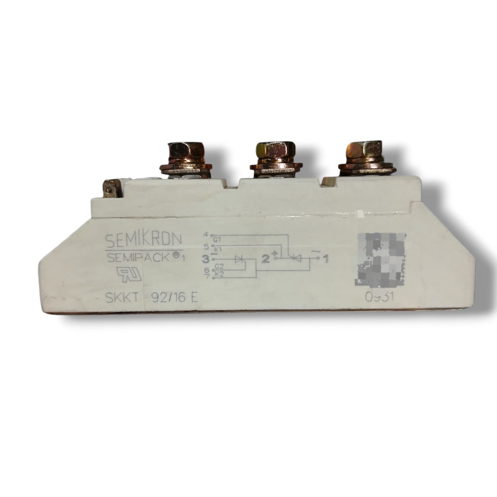 SEMIKRON SKKT 92/16E MODULO DE TIRISTORES
