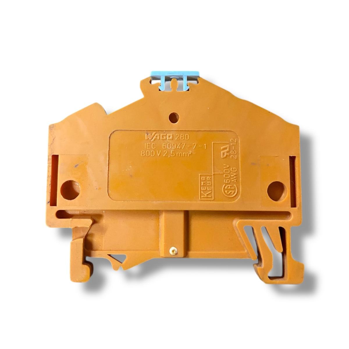 Wago 60947-7-1 bloque terminal