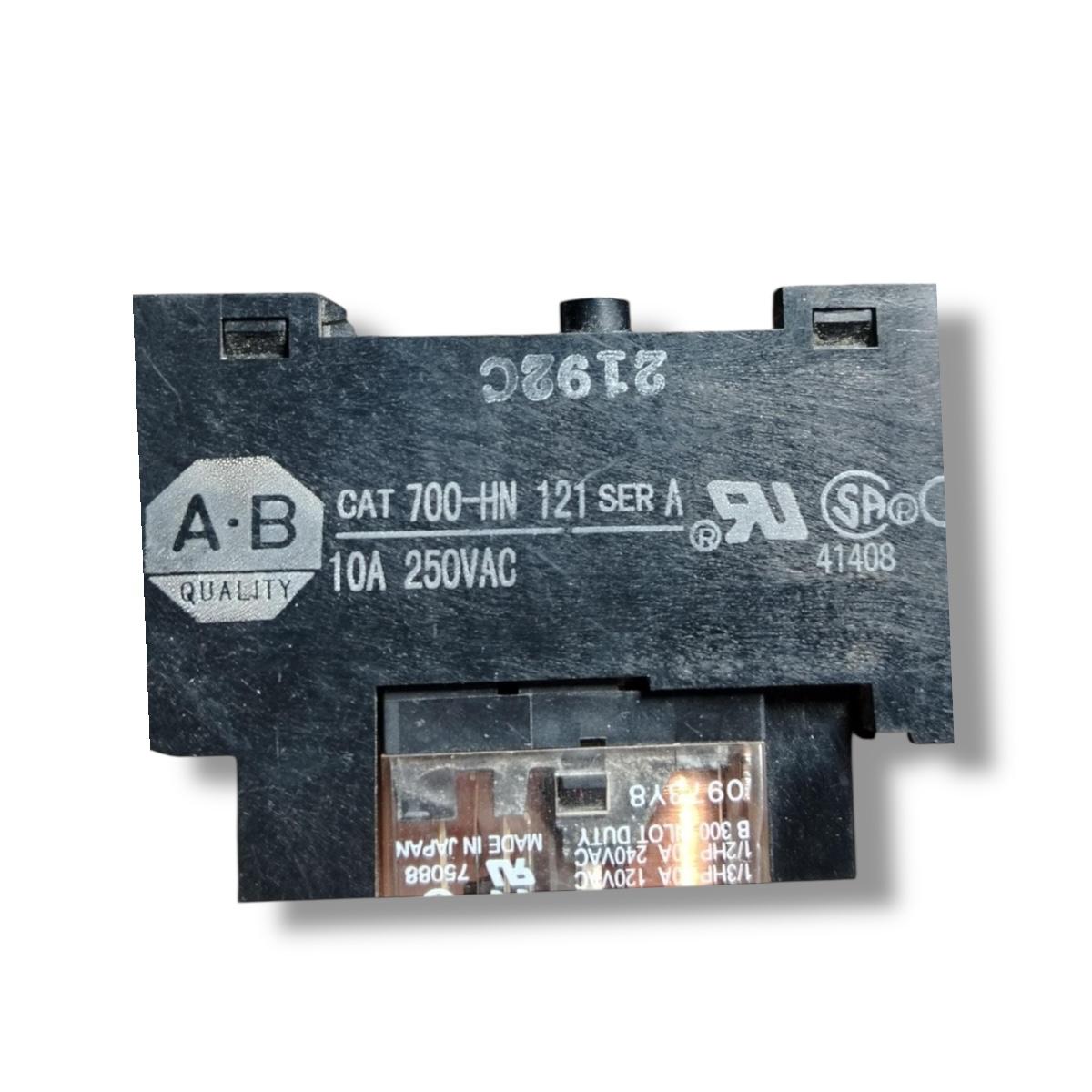 Allen Bradley 700-hn121 Ser A + 700-hk36z24 relé + su base