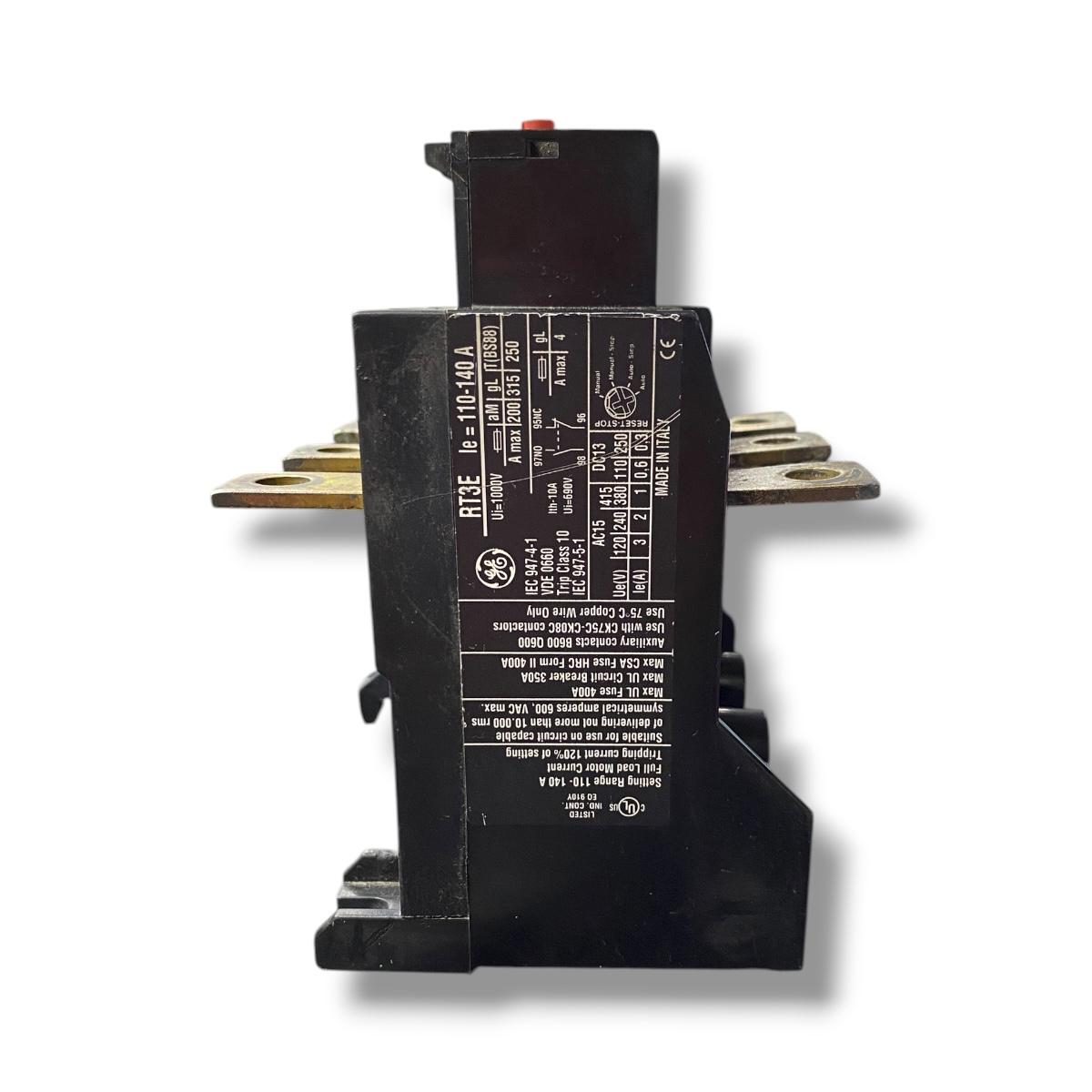 General Electric Rt3e relé térmico de sobrecarga